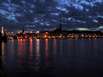 eine weiße Nacht um Mitternacht in Stockholm