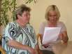 Frau Nimz und Frau Hagelberg vom BALTIC e.V. aus Greifswald (Foto: Hagelberg)
