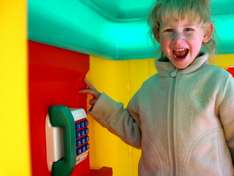 Spass und Kinderlachen