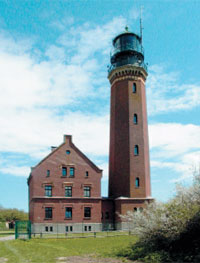 Leuchtturm auf der Greifswalder Oie (Foto: Rainer H&ouml;ll)