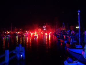 Ryck in Flammen Fischerfest Greifswald