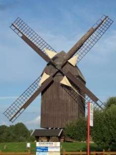 Bockwindmuehle im Greifswalder Stadtteil Eldena