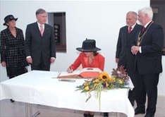 Königin Silvia von Schweden in greifswald (Foto: Sabrina Wittkopf-Schade )